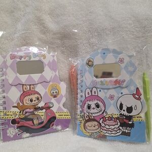 Cute Character Notebooks with Mirrors